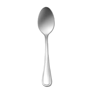 Oneida 18/0 Stainless Steel New Rim II Oval Bowl Soup/Dessert Spoons ...