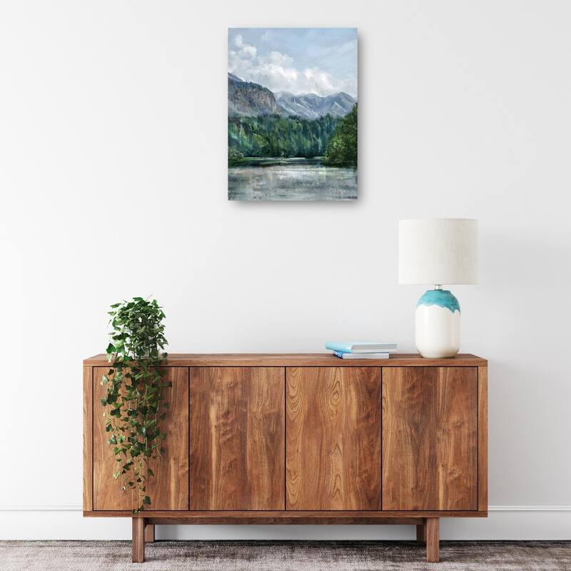 Lake Retreat By Studio Arts Canvas Art Print
