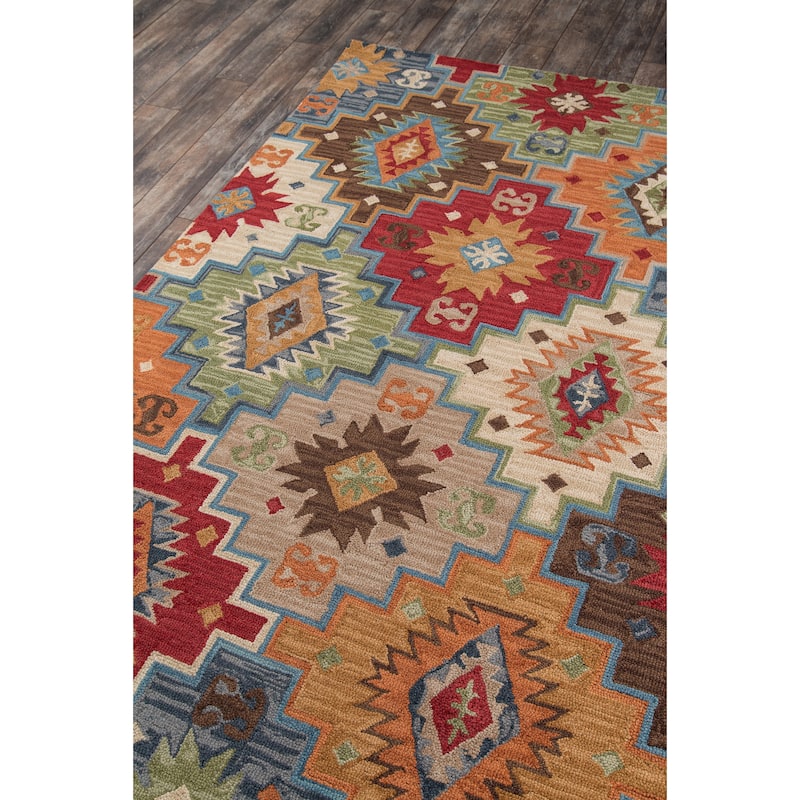 Momeni Tangier Hand Tufted Wool Geometric Area Rug