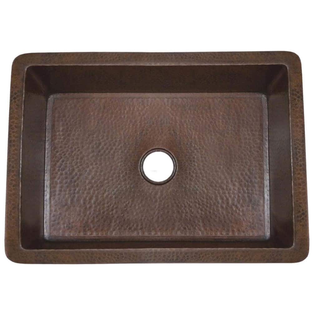 Native Trails Cocina 27" Single Basin Undermount Copper Kitchen Sink