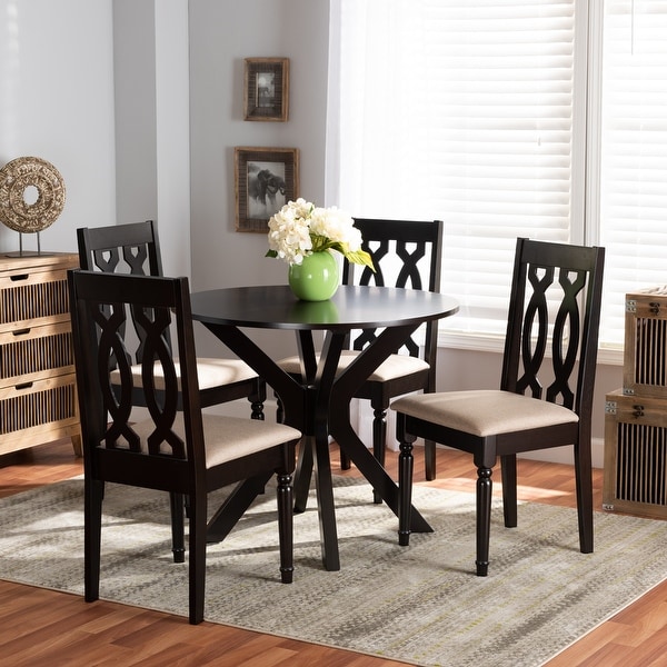 Contemporary 5 best sale piece dining set
