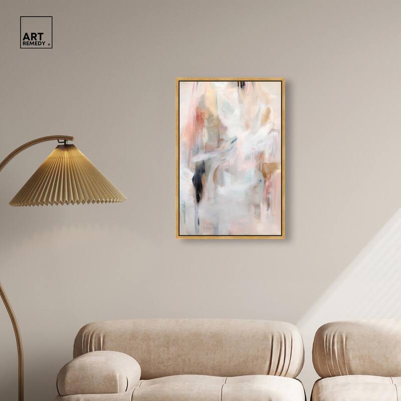 Drifting Colors II Canvas by Art Remedy