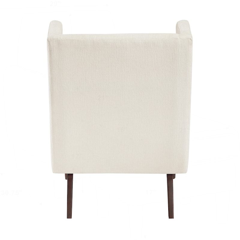 Sophisticated Wingback Accent Chair for Stylish Living Rooms and Beyond