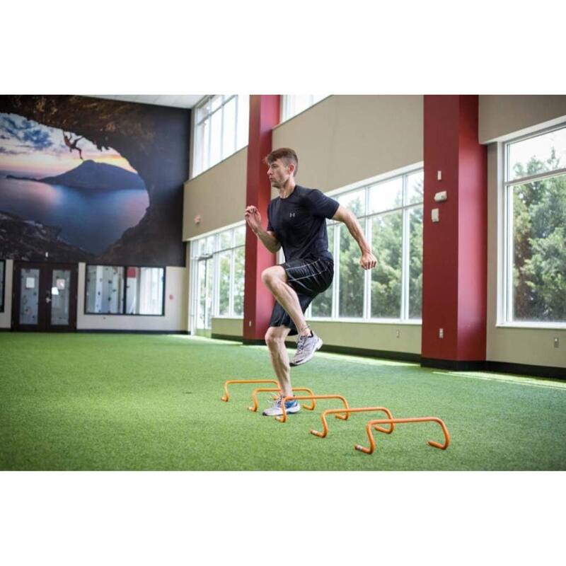 Power Systems Step Hurdle - High PVC Agility Training Hurdle (Set of 1)