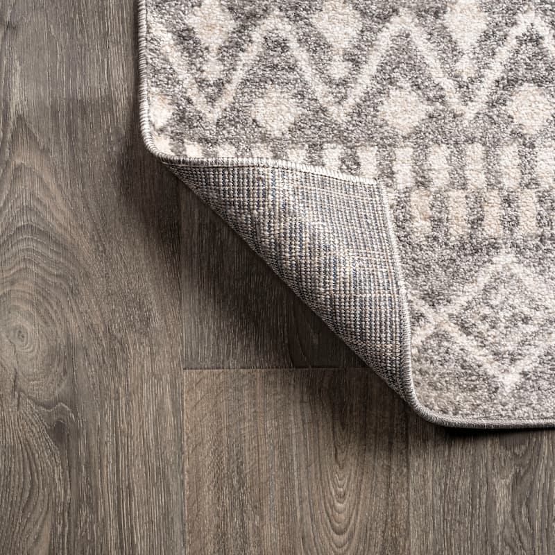 JONATHAN Y Bhalil Berber Geometric Stripe Area Rug