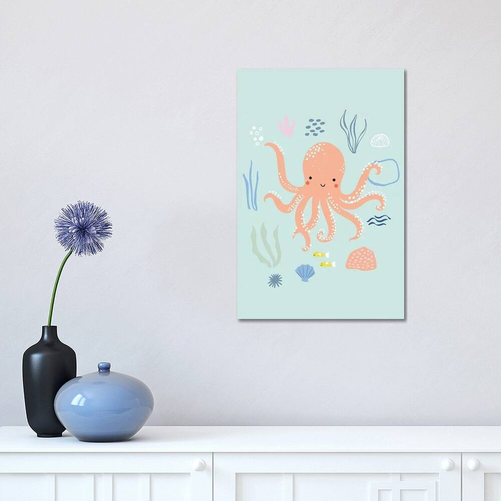 iCanvas "Under The Sea I" by Caroline Alfreds Canvas Print