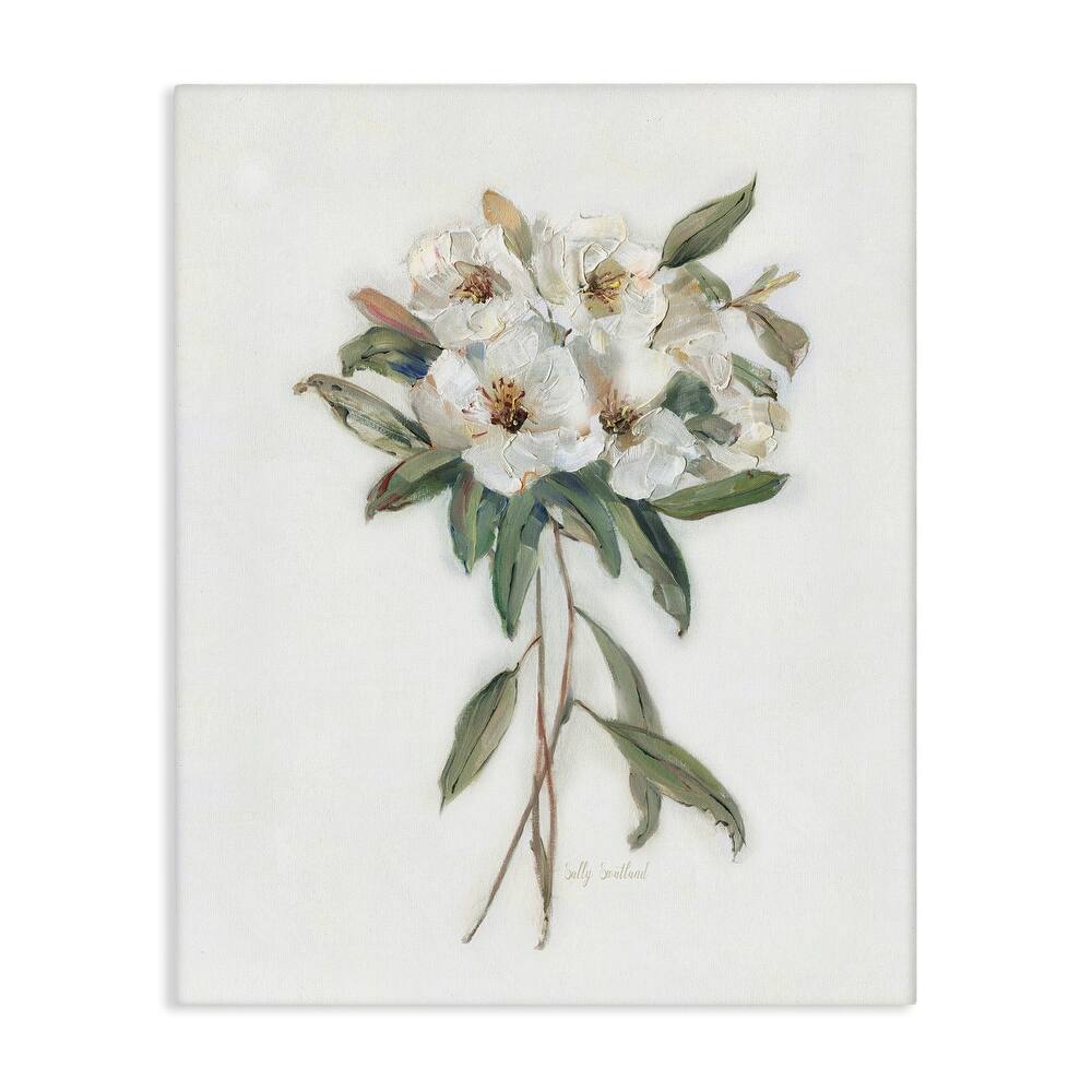 Stupell White Wildflower Bundle Canvas Wall Art Design By Sally Swatland