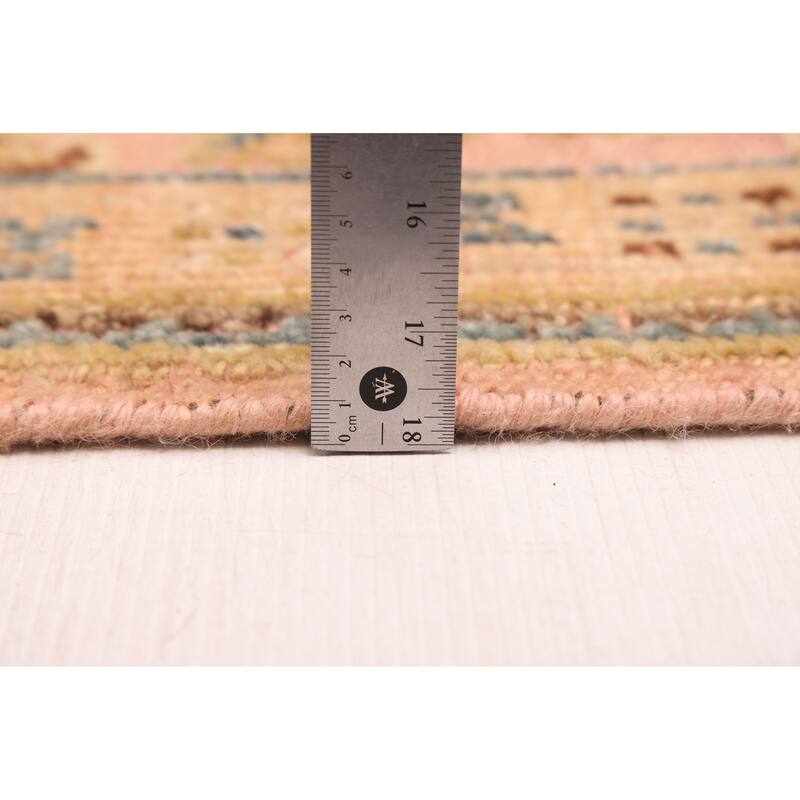 ECARPETGALLERY Hand-knotted Jules Serapi Salmon Wool Rug - 9'5 x 12'5