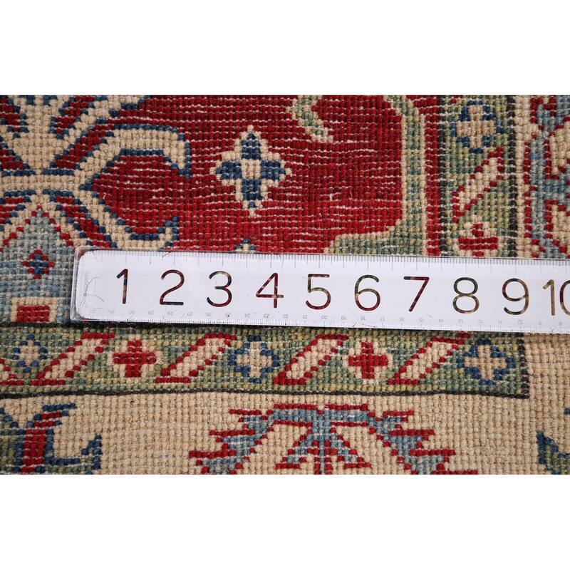 Kazak Oriental Runner Rug Handmade Wool Carpet - 2'8" x 10'0"
