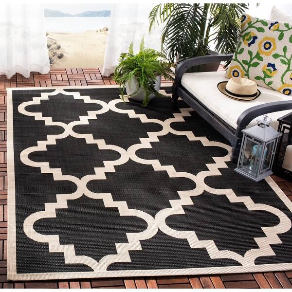 Shop Safavieh Courtyard Marilou Moroccan Indoor Outdoor Rug On Sale Overstock 9574176