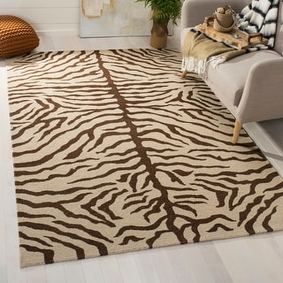 SAFAVIEH Couture Handmade Sumak Flatweave Jacomina Traditional Oriental Wool Rug