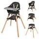 preview thumbnail 3 of 35, Costway 6-in-1 Convertible Wooden Baby Highchair Infant Feeding Chair - See Details