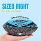 preview thumbnail 4 of 4, Activ Life Water Football for Pool, Beach, Lake, Waterproof Pool Toys for Kids - Blue