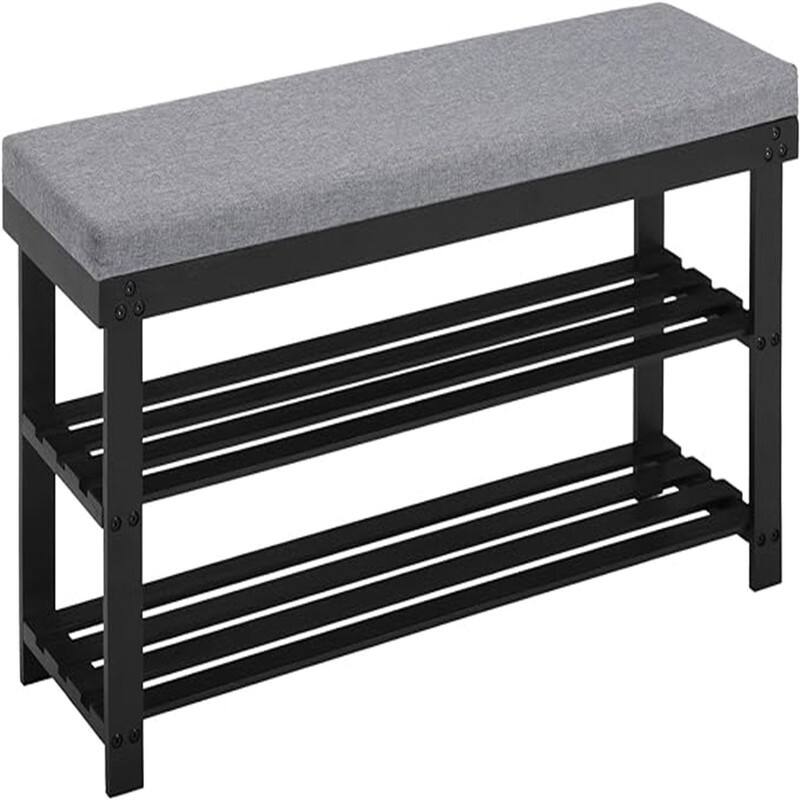 Shoe Rack for Entryway - 35.4"D x 11"W x 19.3"H
