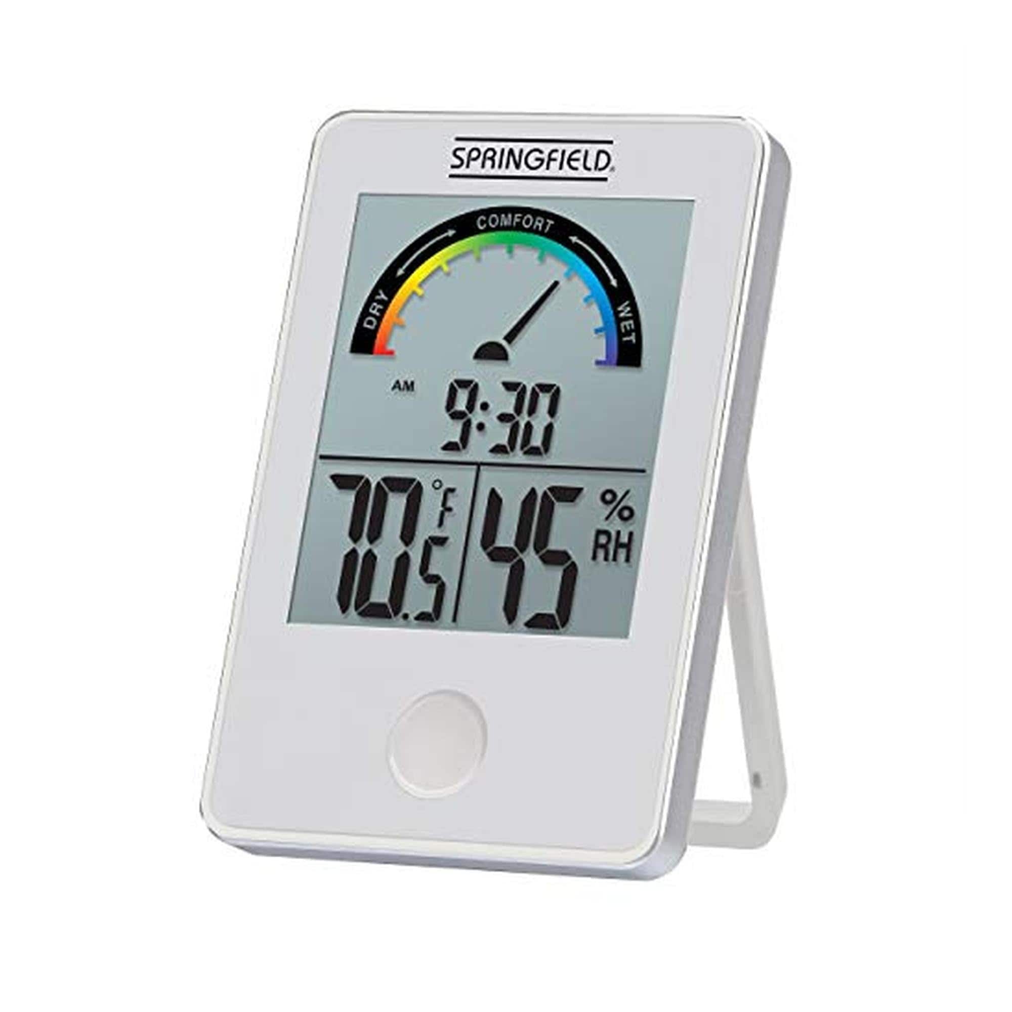 Taylor Springfield Wireless Digital Indoor Comfort Level Thermometer - 3.54" H