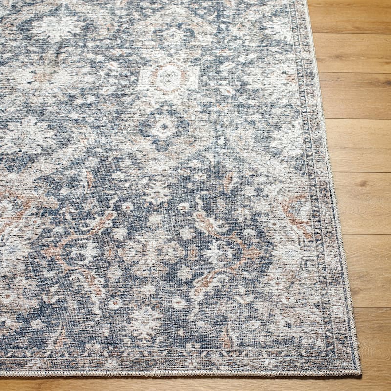 Livabliss x Vivir Lorelai Vintage Washable Area Rug