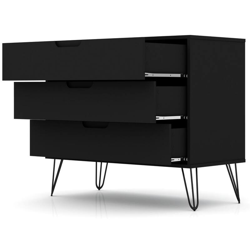 Bandene Mid-century Modern 3-drawer Dresser