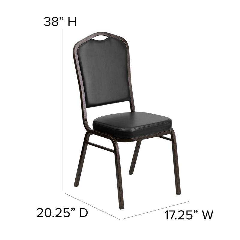 Crown Back Stacking Banquet Chair