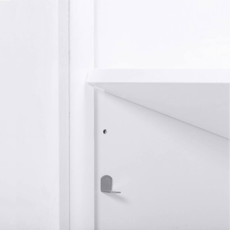 Madison 36 in. Single Sink Bathroom Vanity in White with Top - 37"W x 22"D
