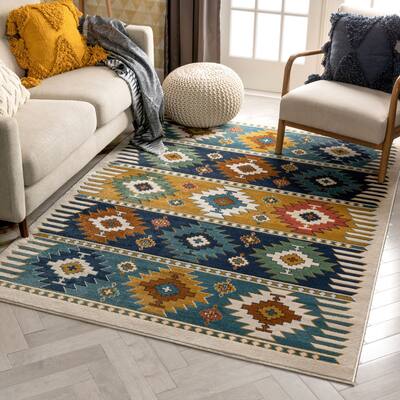 Well Woven Tulsa Noble Southwestern Area Rug