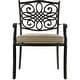 preview thumbnail 11 of 16, Hanover Traditions 11-Piece Dining Set in Tan with Ten Stationary Dining Chairs and an Extra-Long Dining Table