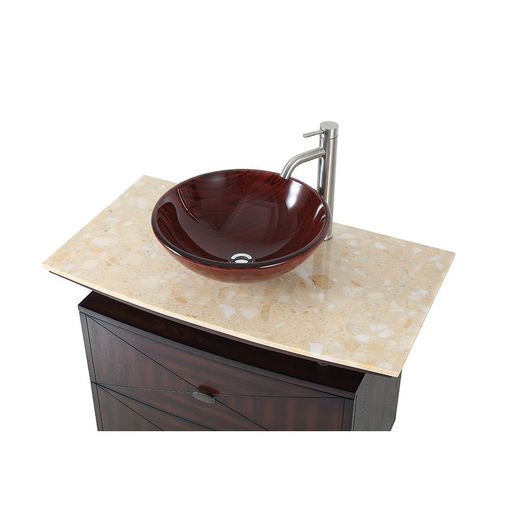 36'' Verdana Vessel Sink Bathroom Vanity