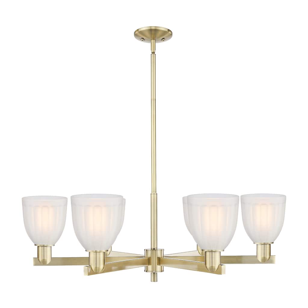 Innovations Lighting Endless Possibilities Arcadia - Brookfield - 6 Light 36" Stem Hung Chandelier