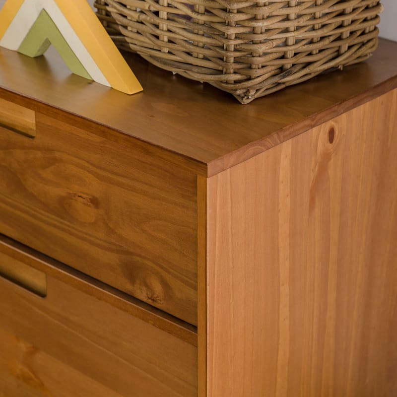 Middlebrook Gammelstaden Mid-Century Solid Wood 6-Drawer Dresser