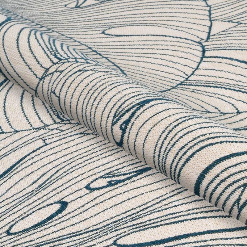 Dream Decor Rugs Juniper Monstera Indoor Outdoor Area Rug