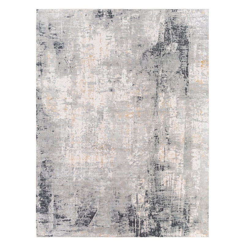 Uttermost Paoli Grey Abstract Rug