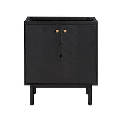 Avanity Adele 30 in. Vanity Only in Black Oak finish