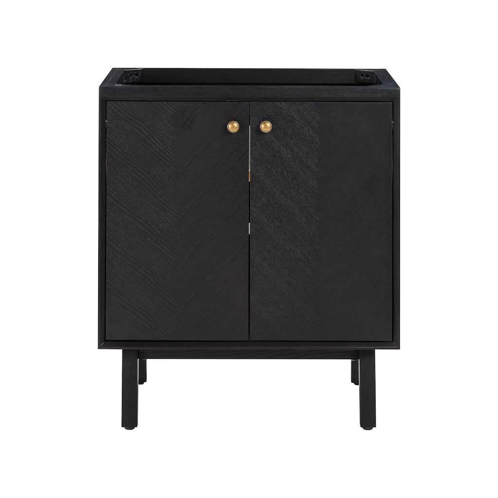 Avanity Adele 30 in. Vanity Only in Black Oak finish