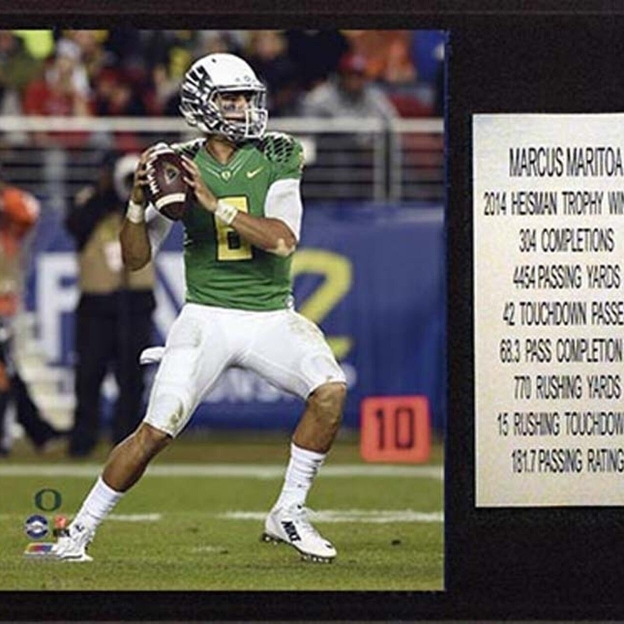 Shop Candicollectables 1215mariotast Ncaa Football 12 X 15 In