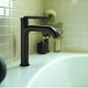 preview thumbnail 27 of 39, 9-12" H Solid Brass Single Handle Bathroom Sink Faucet