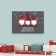 preview thumbnail 10 of 8, Cheerful Garden I -Premium Gallery Wrapped Canvas - Ready to Hang