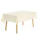 1 Pack Rectangle Tablecloth, Cotton Yellow Table Cover, for Restaurant