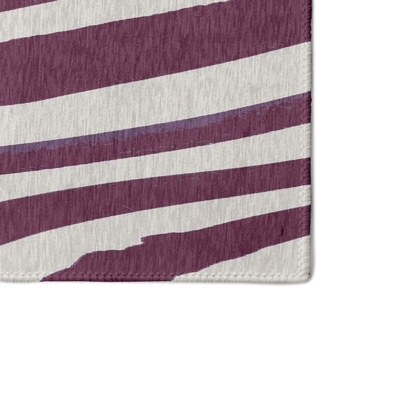Dazzling Zebra Rug