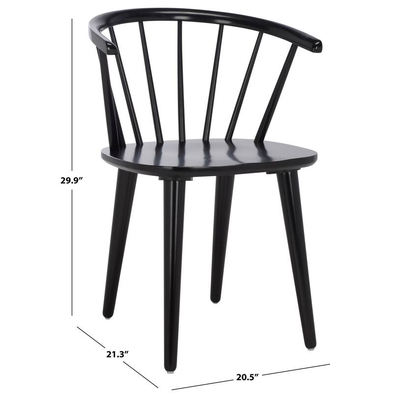 SAFAVIEH HOME Mandalyn Dining Chairs (Set of 2) - 21"W x 21"D x 30"H