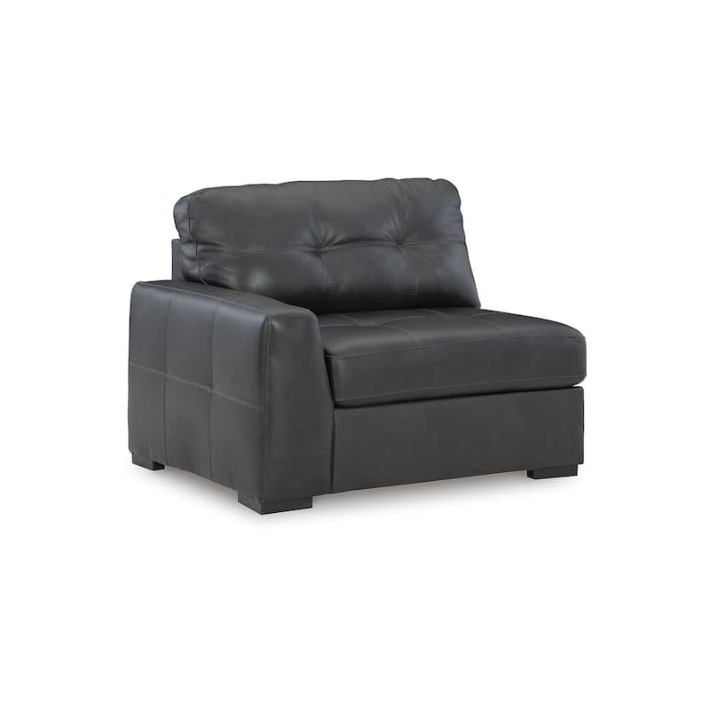 Signature Design by Ashley Brindley Pier Gray 5-Piece Sectional - 128"W x 128"D x 40"H