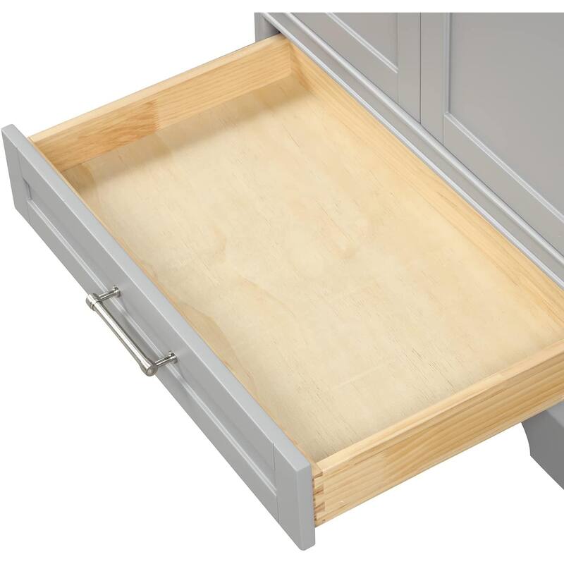 Blossom Copenhagen 30" Solid Wood Bathroom Vanity w/ Marble Top & Sink