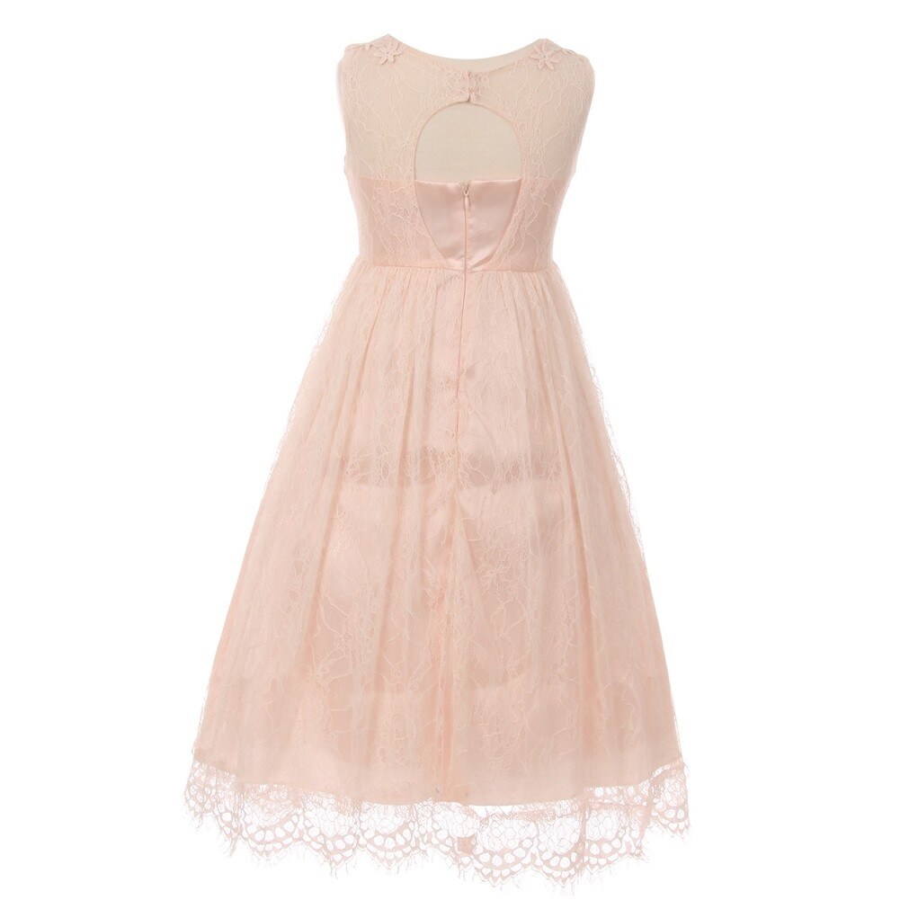 blush pink junior bridesmaid dresses