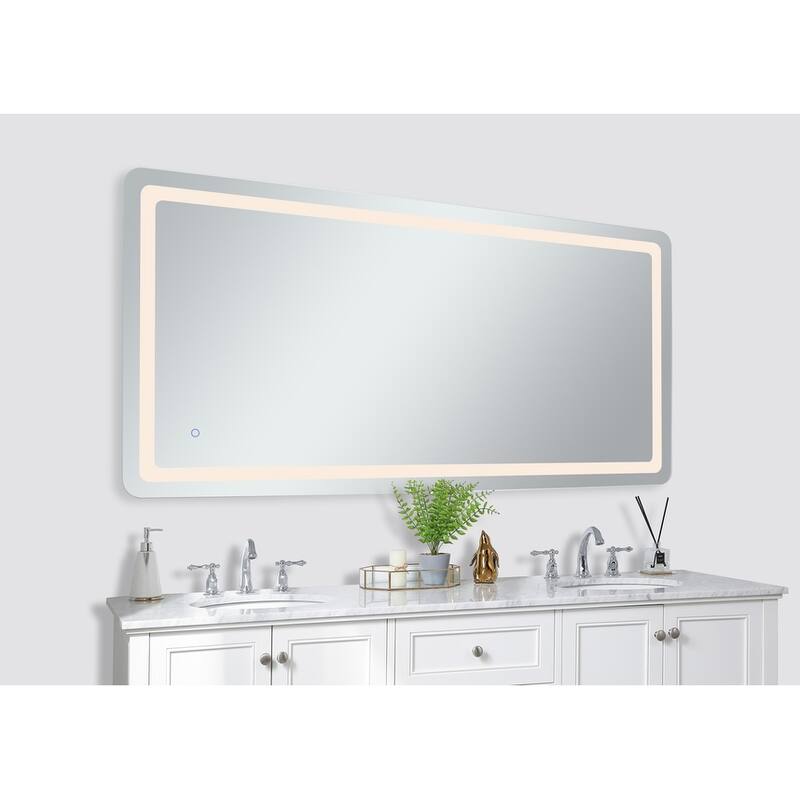 Indigo Home 36in x 72in soft edge LED mirror