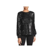 Le Gali Womens Elisa Blouse Velvet Sequined