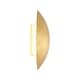 preview thumbnail 9 of 7, Rennnsan 1-Light Retro Luxury Handmade Gold Foil LED Energy-Saving Wall Sconce for Bedroom - 8.7in. W x 3 in. D x 8.7 in. H
