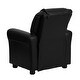 preview thumbnail 60 of 189, Contemporary Kids Recliner with Cup Holder and Headrest - 24"W x 21.5" - 36.5"D x 27"H