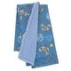 preview thumbnail 3 of 3, Disney Toy Story Buzz Lightyear Blue and Orange Blast-Off Super Soft Sherpa Baby Blanket