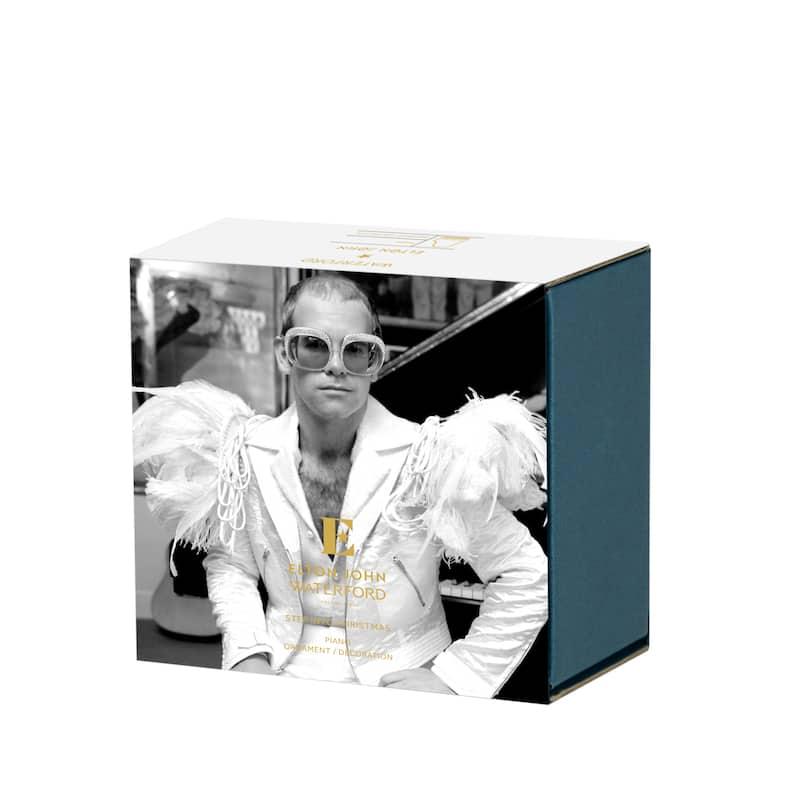 Waterford Elton John Piano Ornament