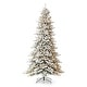 preview thumbnail 121 of 131, Glitzhome 6FT/7.5FT/9FT/11FT Snow Flocked Pre-lit Artificial Fir Christmas Trees
