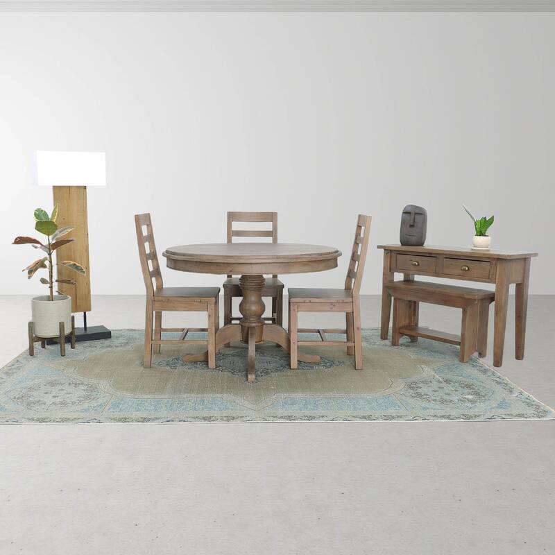 31" Wide Small Bench, Light Brown