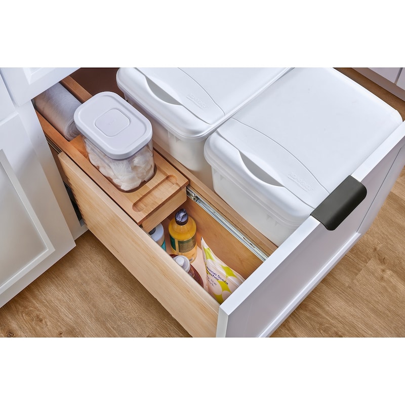 Rev-A-Shelf 4WCOX-24DMSC-1 Wood Classics 21"W Bottom Mount Pull Out